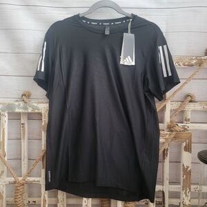 Adidas Womens On The Run Tee-size Medium